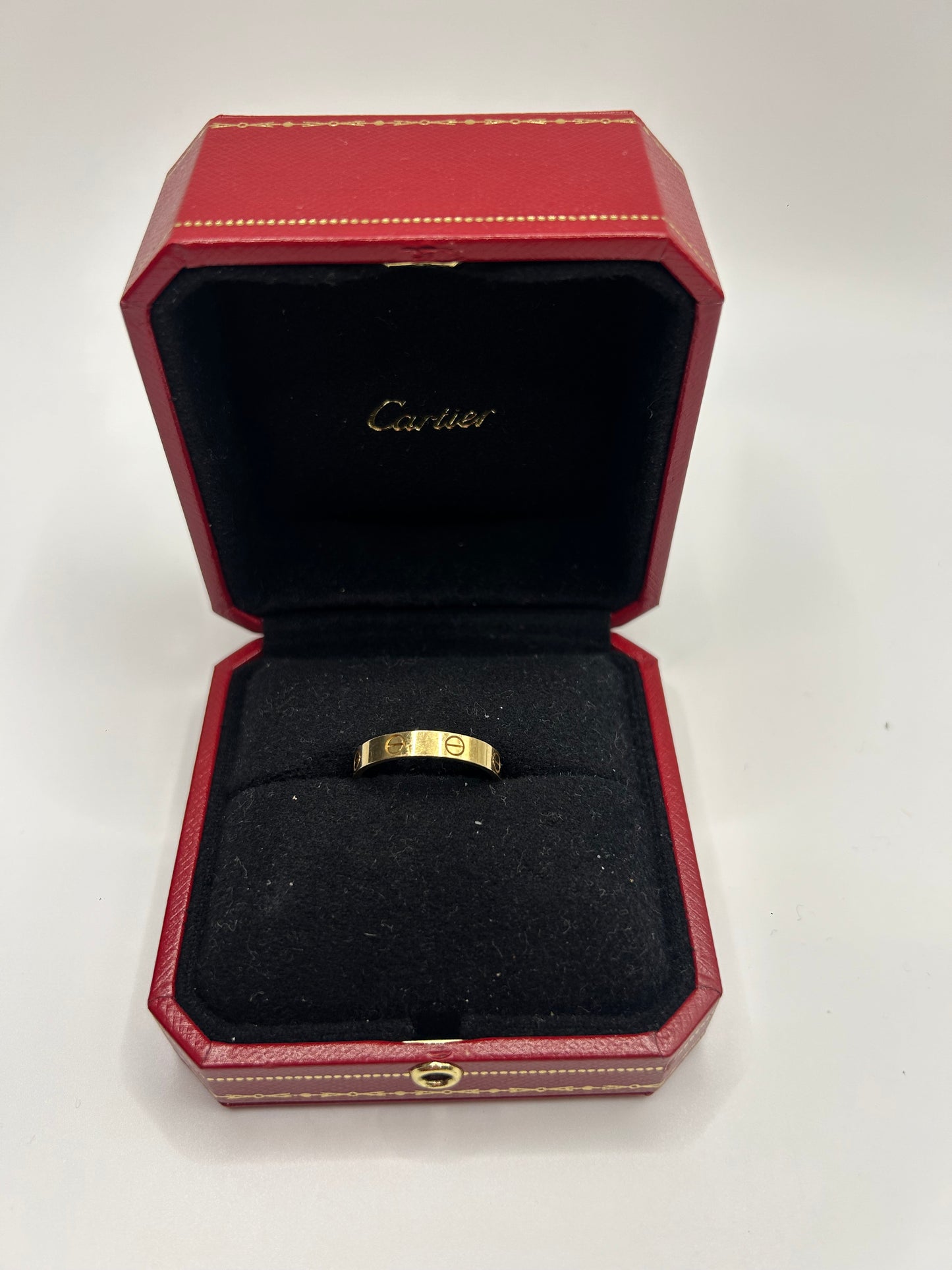 Cartier Love wedding ring, yellow gold Size 59