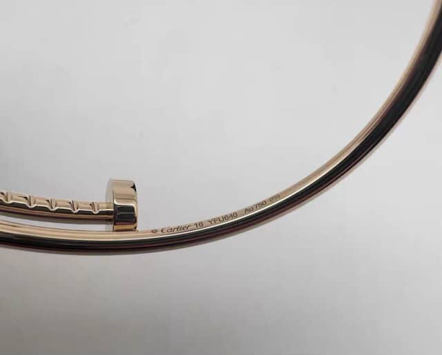 Cartier juste un clou small in size 16 yellow gold