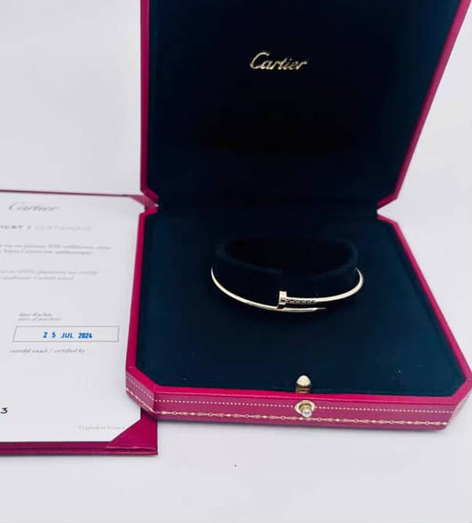 Cartier juste un clou small in size 16 yellow gold